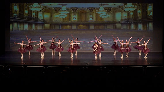 Dancers on stage